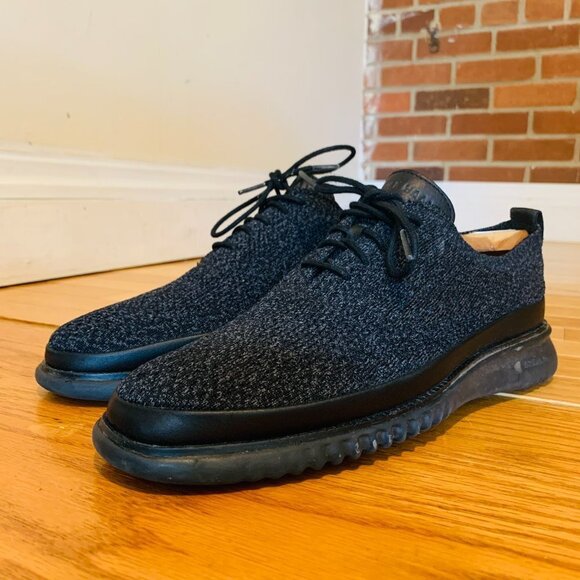 Cole Haan 2.Zerogrand Stitchlite Oxford Men's Size 9 M Black